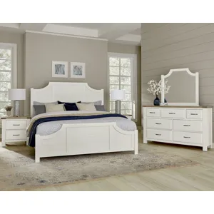Maple Road-Two Tone Triple Dresser - 7 Drawer