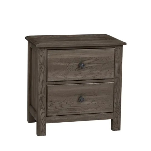 Custom Express-Driftwood Grey Night Stand 2 Drawer