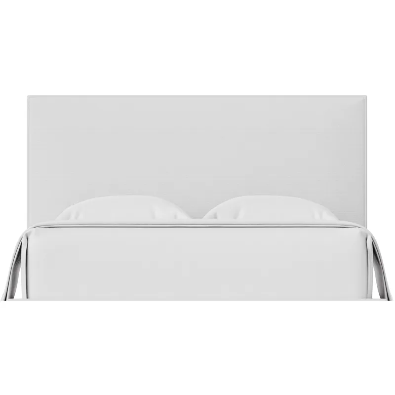 Choices Pure White Amelia Upholstered Headboard - King