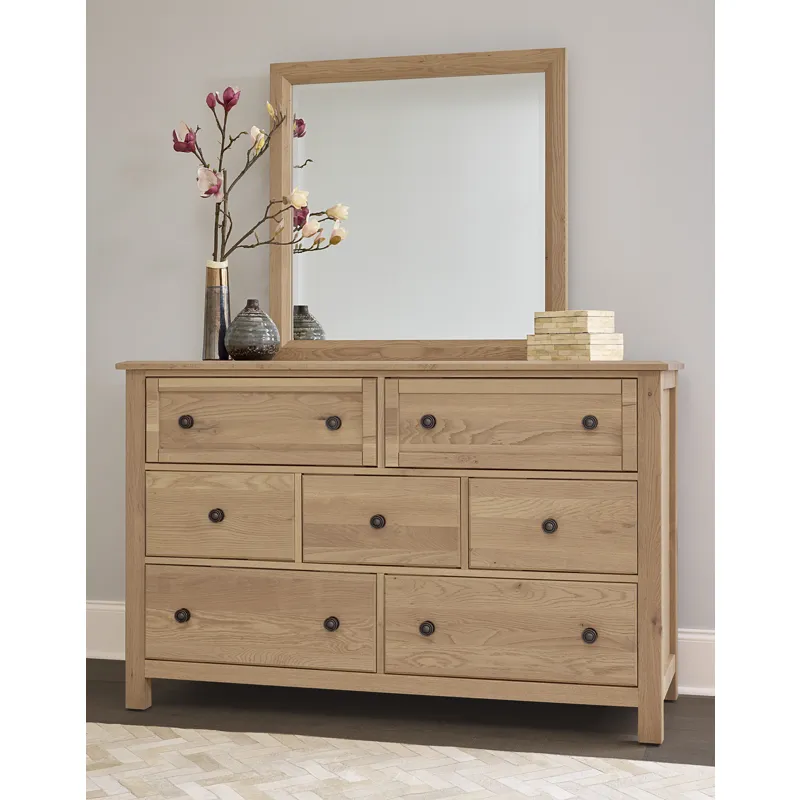 Custom Express-Clear Oak Landscape Mirror