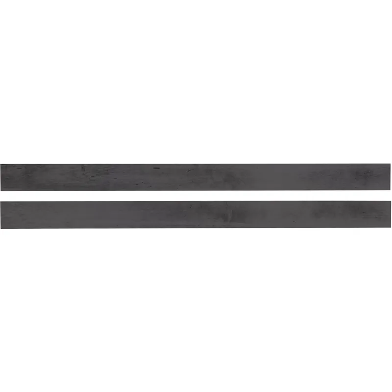 Custom Express-Graphite Wood Rails - King