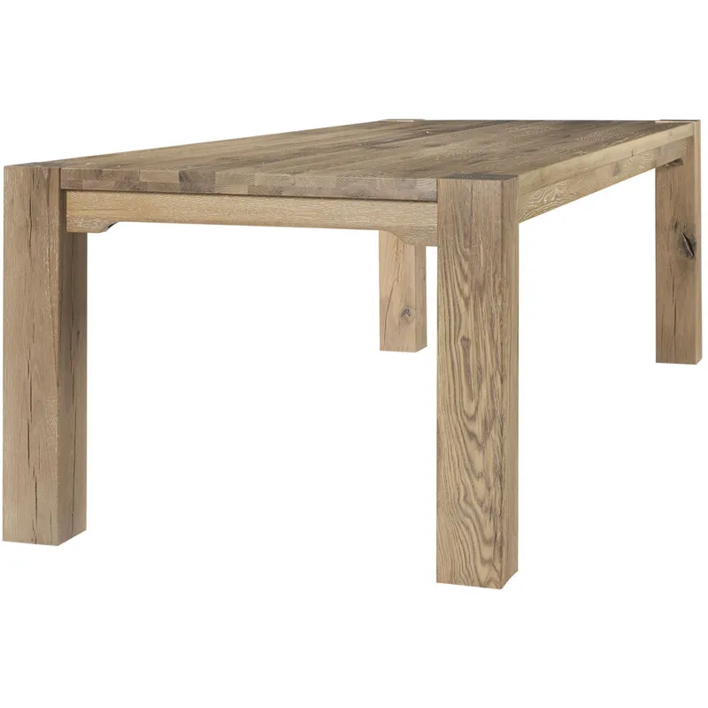Dovetail Dining-Bleached White Gathering 76" Dining Table