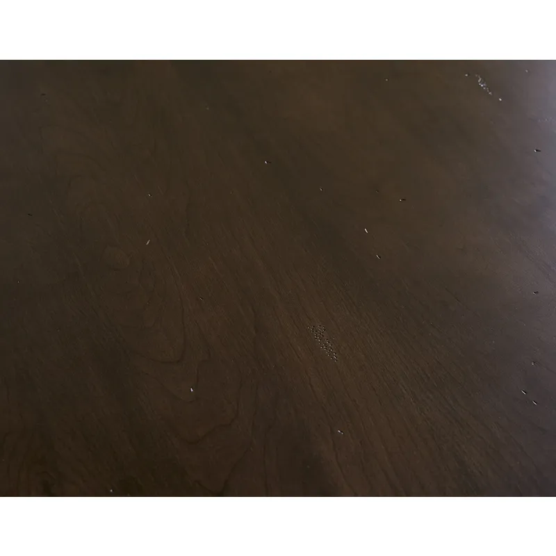 Crafted Cherry Dining-Dark 48 Inch Round Table W Metal Base