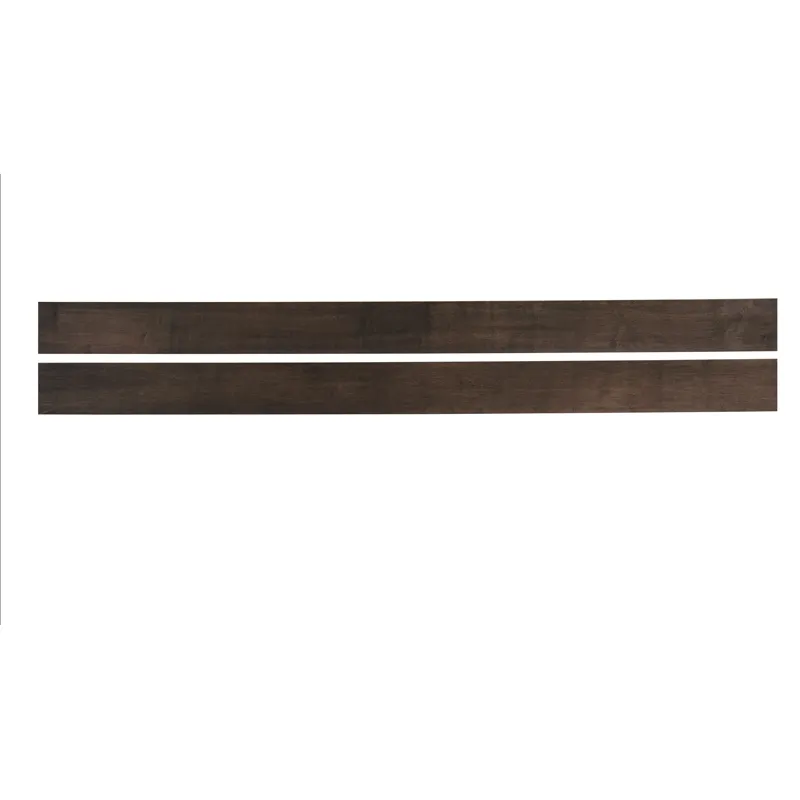 Crafted Cherry-Dark Wood Rails - King