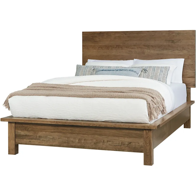 Crafted Cherry-Medium Terrace Bed - Queen