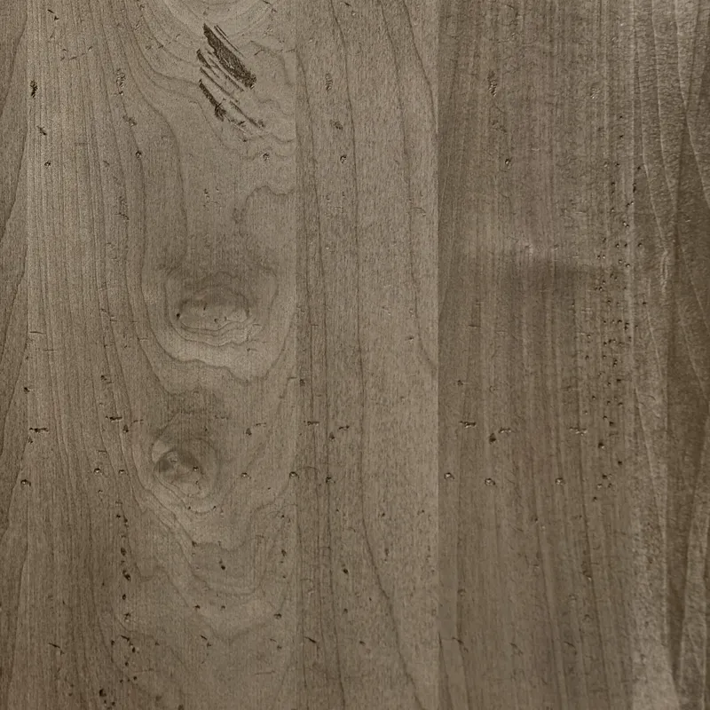 Cool Rustic-Stone Grey Plank Bed - California King