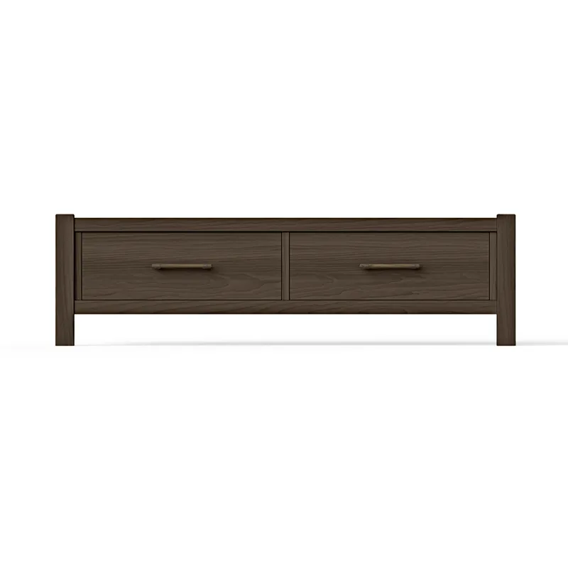 Pure Maple-Maple Syrup Storage Footboard - King