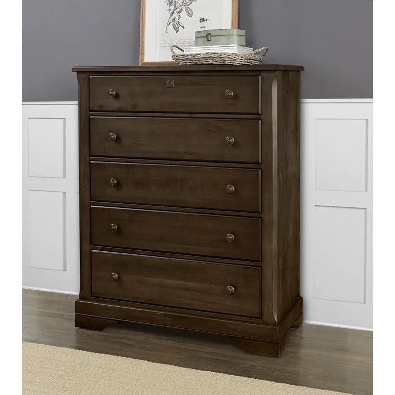 5 Drawer Chest, Maple Syrup