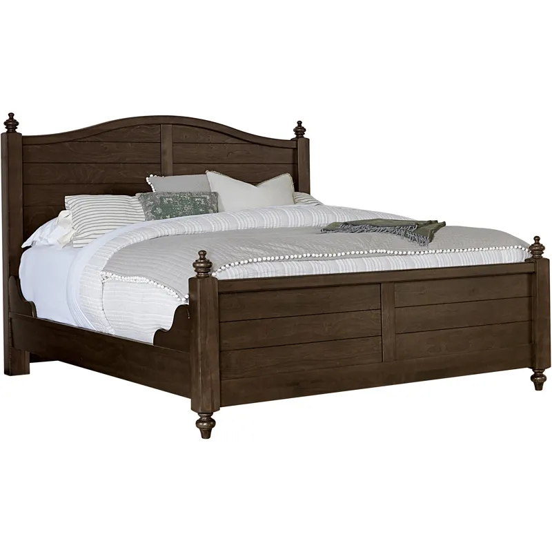 Queen Poster Footboard, Maple Syrup