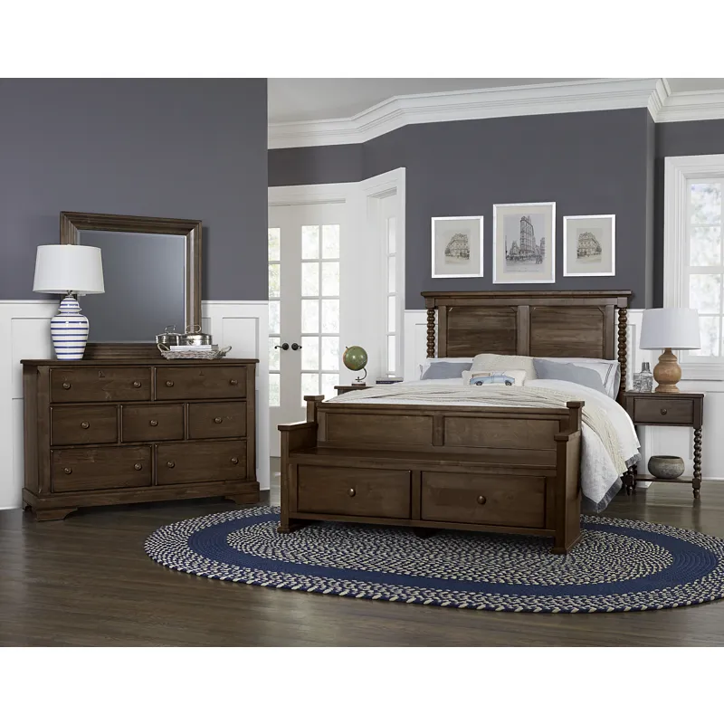 7 Drawer Dresser, Maple Syrup
