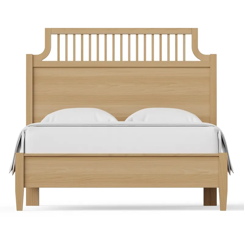 Pure Maple-Natural Maple Garden Footboard - King