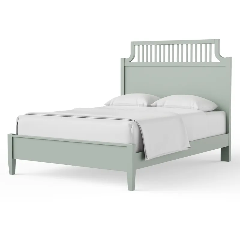 Pure Maple-Sage Garden Headboard - King