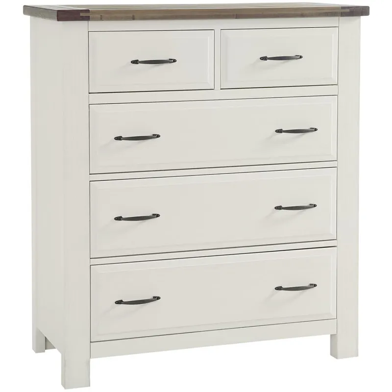 Maple Road-Two Tone Chest - 5 Drwr