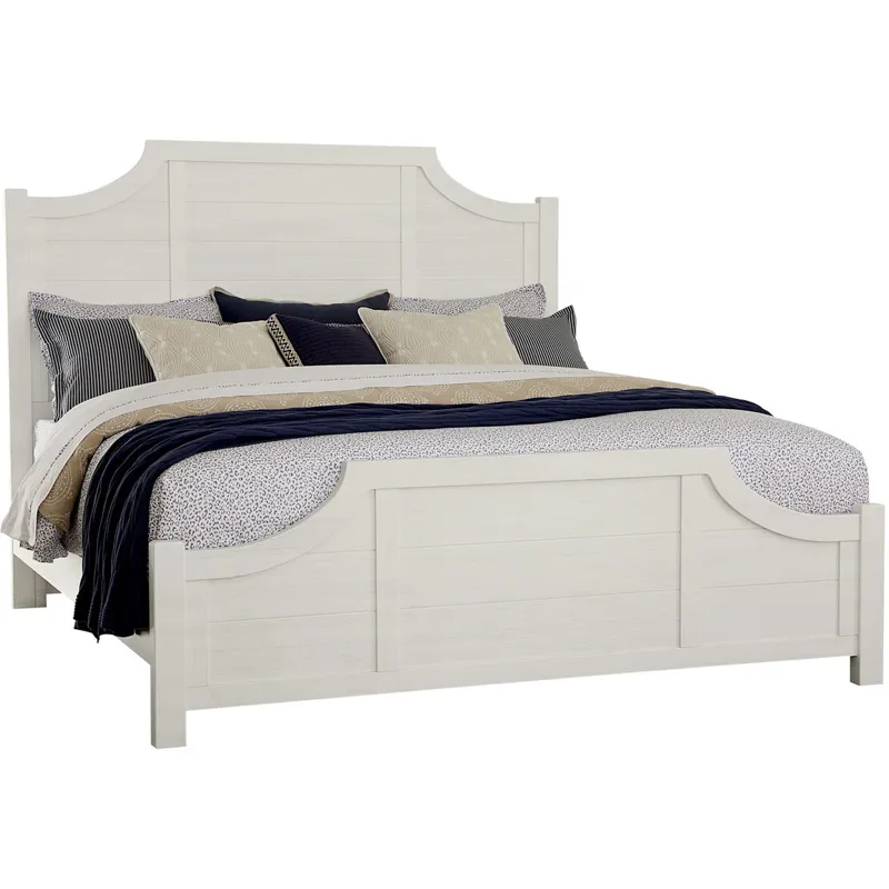 Maple Road-Two Tone Scalloped Ftbd 6/6