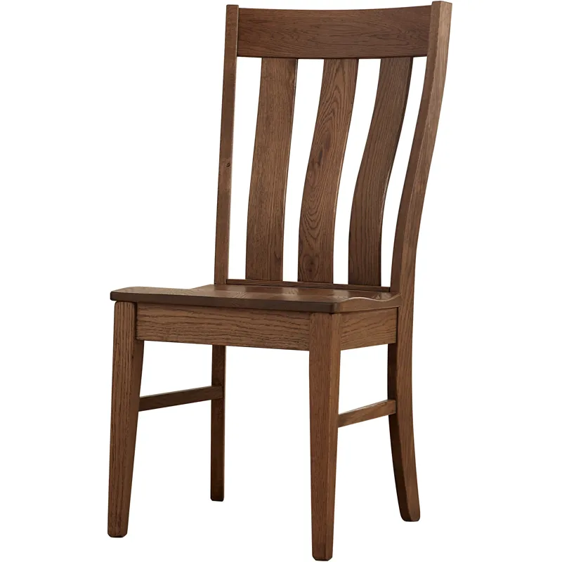 Dovetail-Natural Vertical Slat Chair