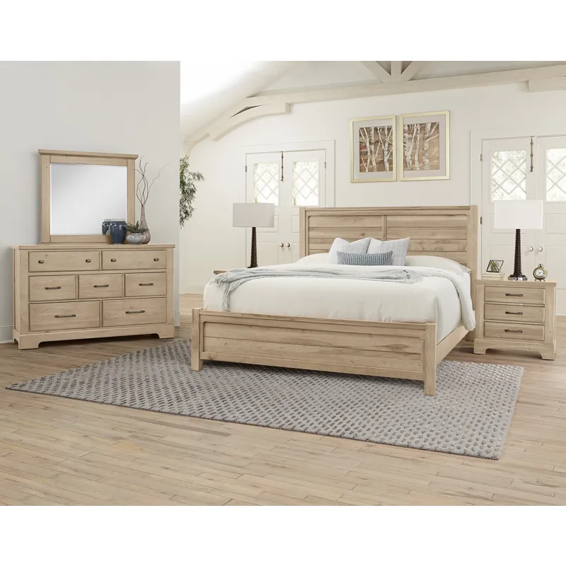 Cool Rustic-Clear Maple Wood Rails
