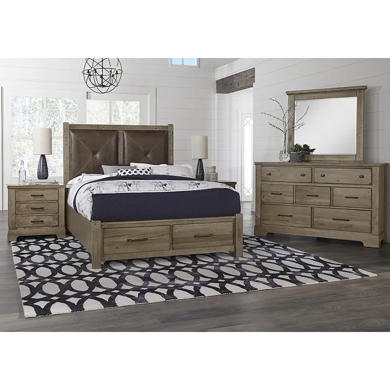 7-Drawer Dresser, Stone Grey
