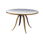 Crystal Stone Round Dining Table
