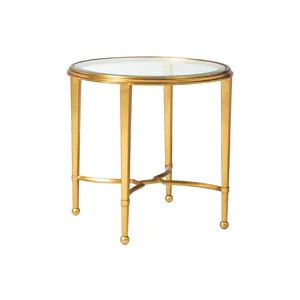 Metal Designs Sangiovese Round End Table