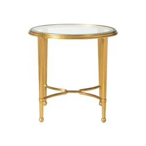 Metal Designs Sangiovese Round End Table