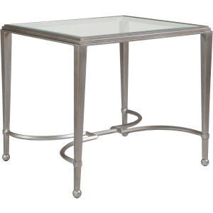 Metal Designs Sangiovese Rectangular End Table