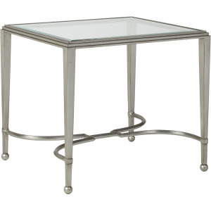 Metal Designs Sangiovese Rectangular End Table