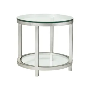Metal Designs Per Se Round End Table