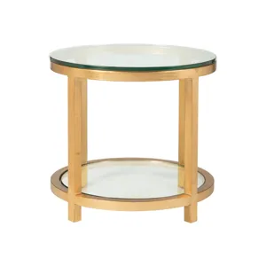 Metal Designs Per Se Round End Table