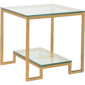 Metal Designs Bonaire Square End Table