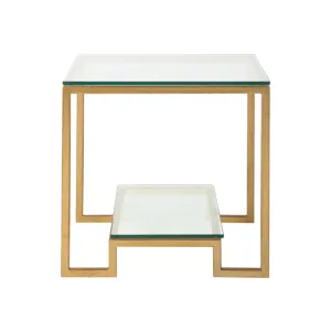 Metal Designs Bonaire Square End Table