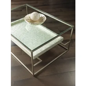 Signature Designs Cumulus Capiz Rectangular Cocktail Table
