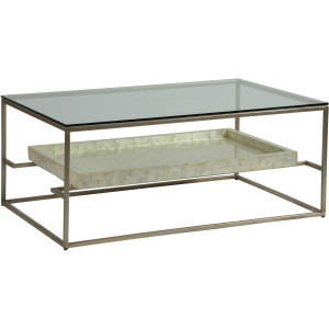 Signature Designs Cumulus Capiz Rectangular Cocktail Table