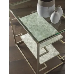 Signature Designs Cumulus Capiz Tier Table