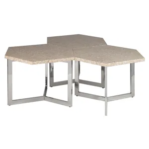 Signature Designs Inamorata Hexagonal Cluster Bunching Table