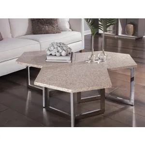 Signature Designs Inamorata Hexagonal Cluster Bunching Table