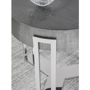 Signature Designs Iridium Round End Table
