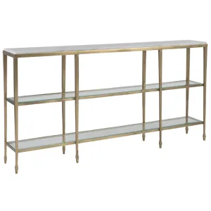 Signature Designs Sashay Gold Console