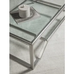 Metal Designs Byron Rectangular Cocktail Table