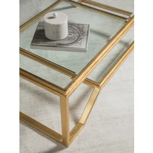 Metal Designs Byron Rectangular Cocktail Table