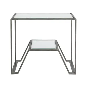 Metal Designs Byron Rectangular End Table