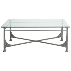 Metal Designs Bruno Rectangular Cocktail Table