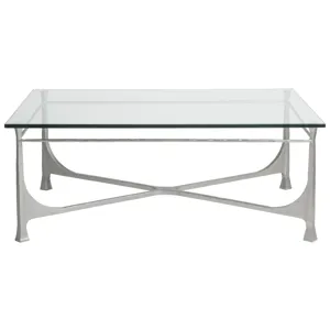 Metal Designs Bruno Rectangular Cocktail Table