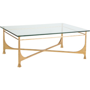 Metal Designs Bruno Rectangular Cocktail Table