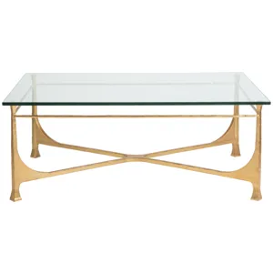 Metal Designs Bruno Rectangular Cocktail Table