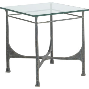 Metal Designs Bruno Square End Table