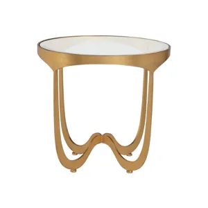 Metal Designs Sophie Round End Table