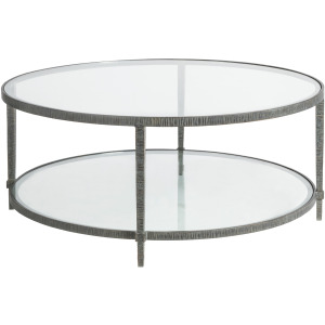Metal Designs Claret Round Cocktail Table