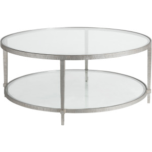 Metal Designs Claret Round Cocktail Table
