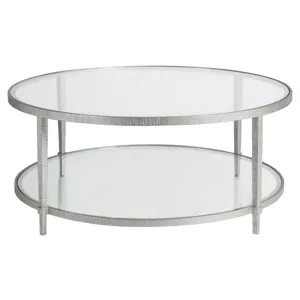 Metal Designs Claret Round Cocktail Table