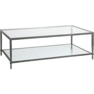 Metal Designs Claret Rectangular Cocktail Table